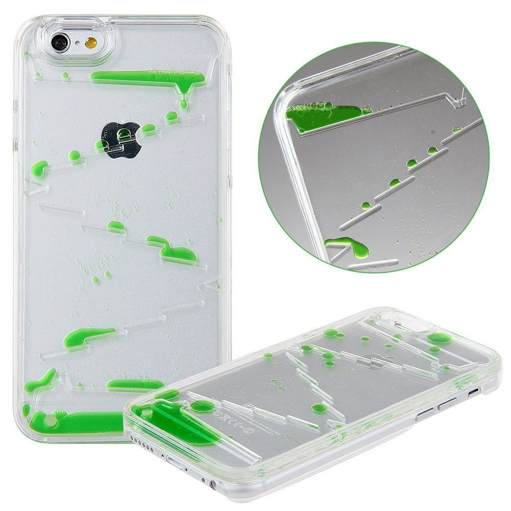 Drip Drop Game Liquid Dynamic Water Case Back Cover Skin for iPhone 5