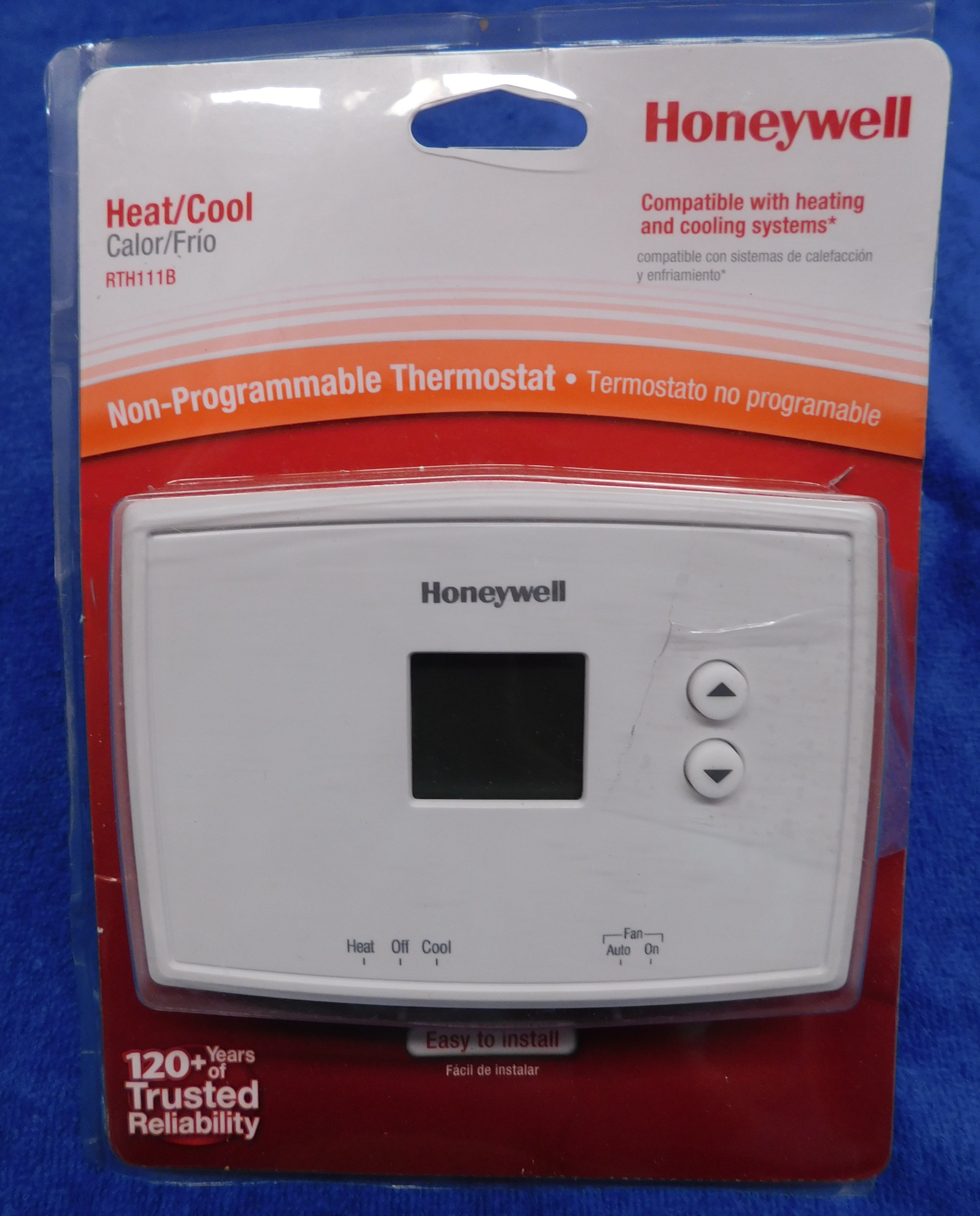 SAVE FREE SHIPPING!! Honeywell Digital NONProgrammable Thermostat