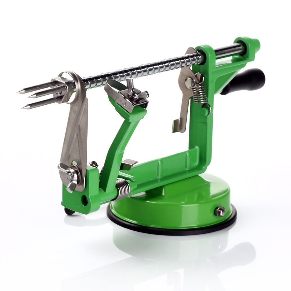 3 in 1 Apple Pear Fruit Slinky Machine Peeler Corer Cutter Slicer