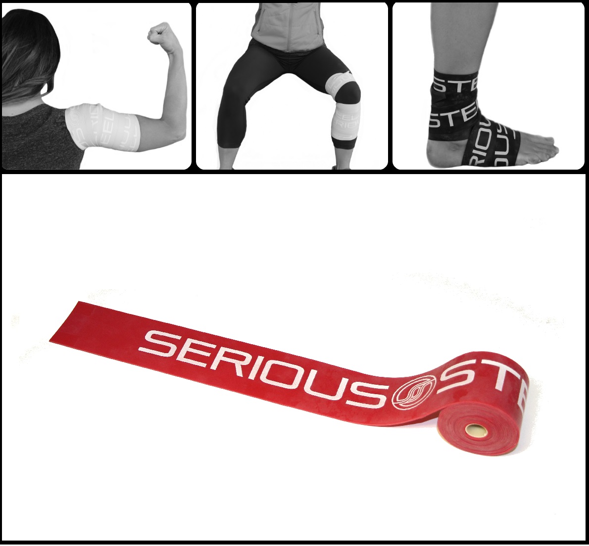 Serious Steel Mobility & Recovery (Floss) Bands Compression Tack