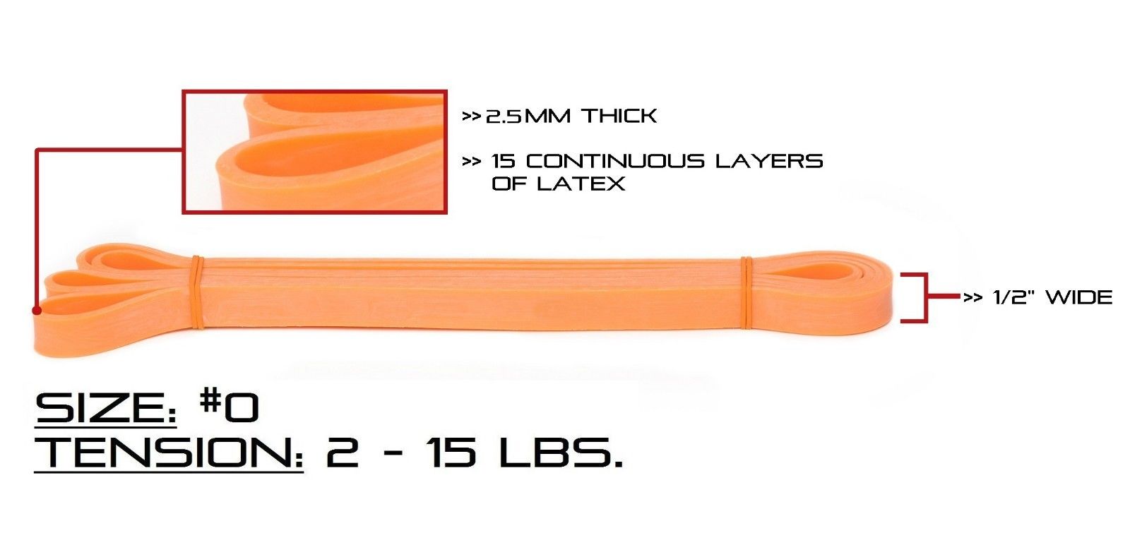 Serious Steel 41" Assisted PullUp, Dip Band, Resistance & CrossFit