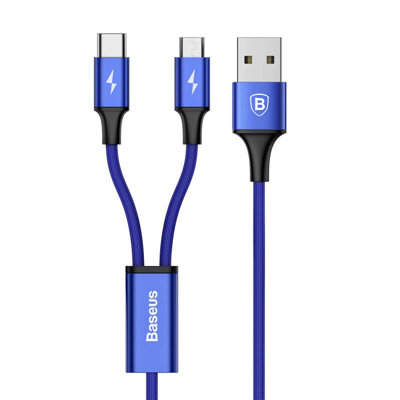 iphone 2 in 1 dual charging cable