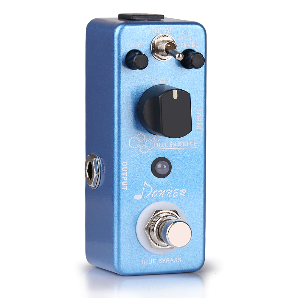 Donner Blues Drive Overdrive Effect Pedal Two Models Classical
