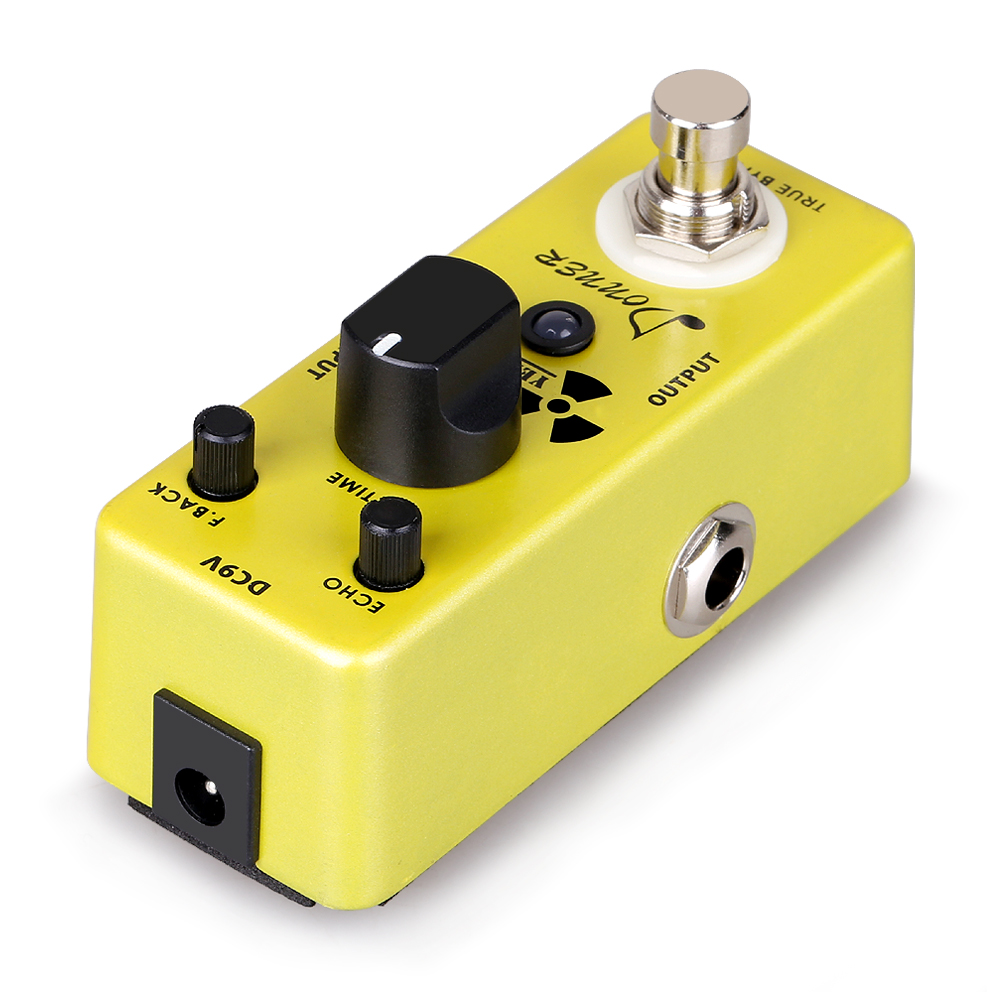 Donner Yellow Fall Delay Guitar Effect Pedal Pure Analog Whole Circuit