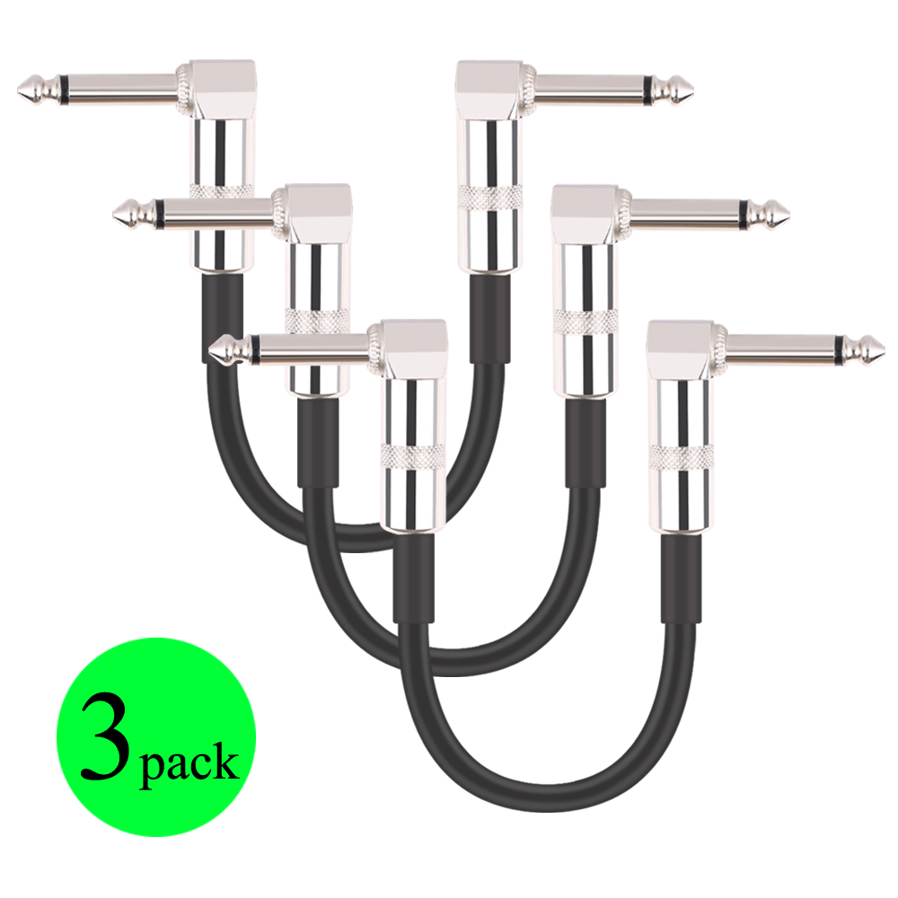 New 12 inch Electric Guitar Amplifier Cable Cord Wire GuitarAmp Right