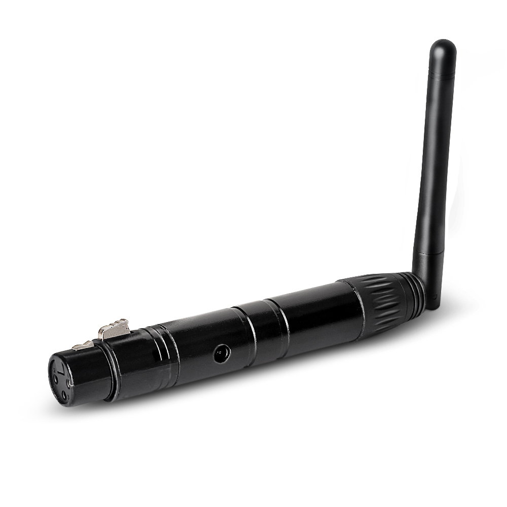 Donner Transmitter & Receiver 2.4G DMX Black Wireless Lighting Stage
