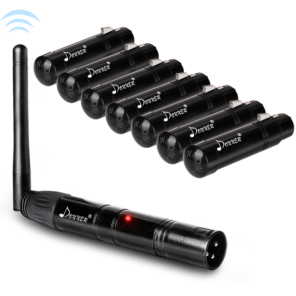 Donner DMX512 DJ Wireless Lighting Controller Transmitter & Receiver 2