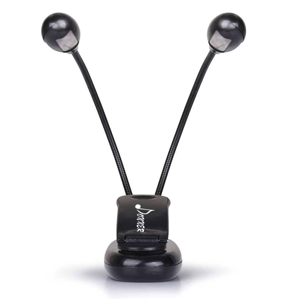 Donner Dimmable LEDs ClipOn Orchestra Music Stand Flexible LED Lamp Light eBay