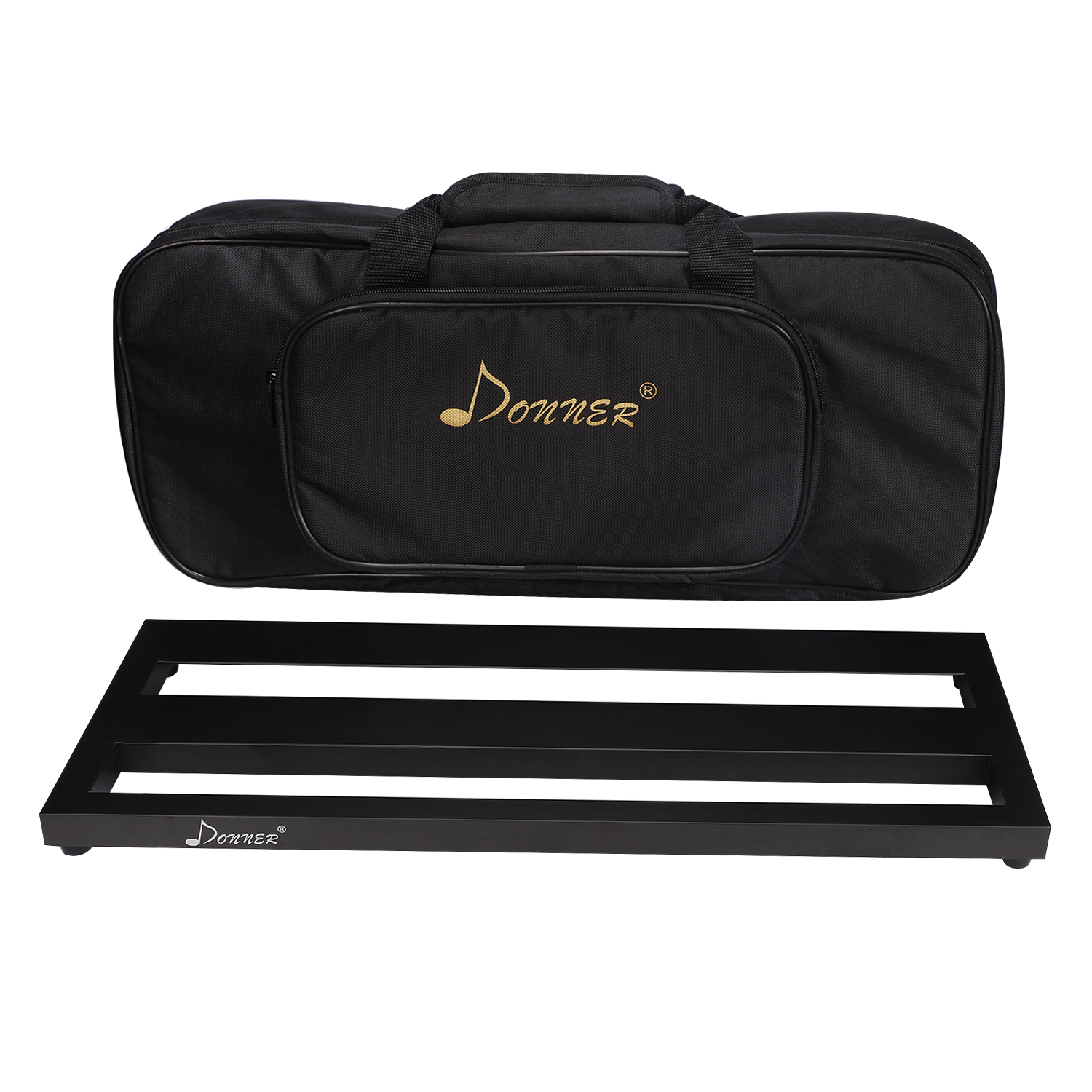 Donner DB2 Guitar Effects Pedal Board Pedalboard with New Fashion Case