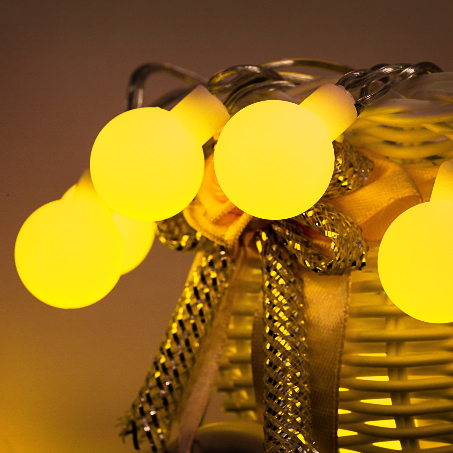 50 LED Globe String Fairy Lights Christmas Lights for Garden Patio Yard Home eBay
