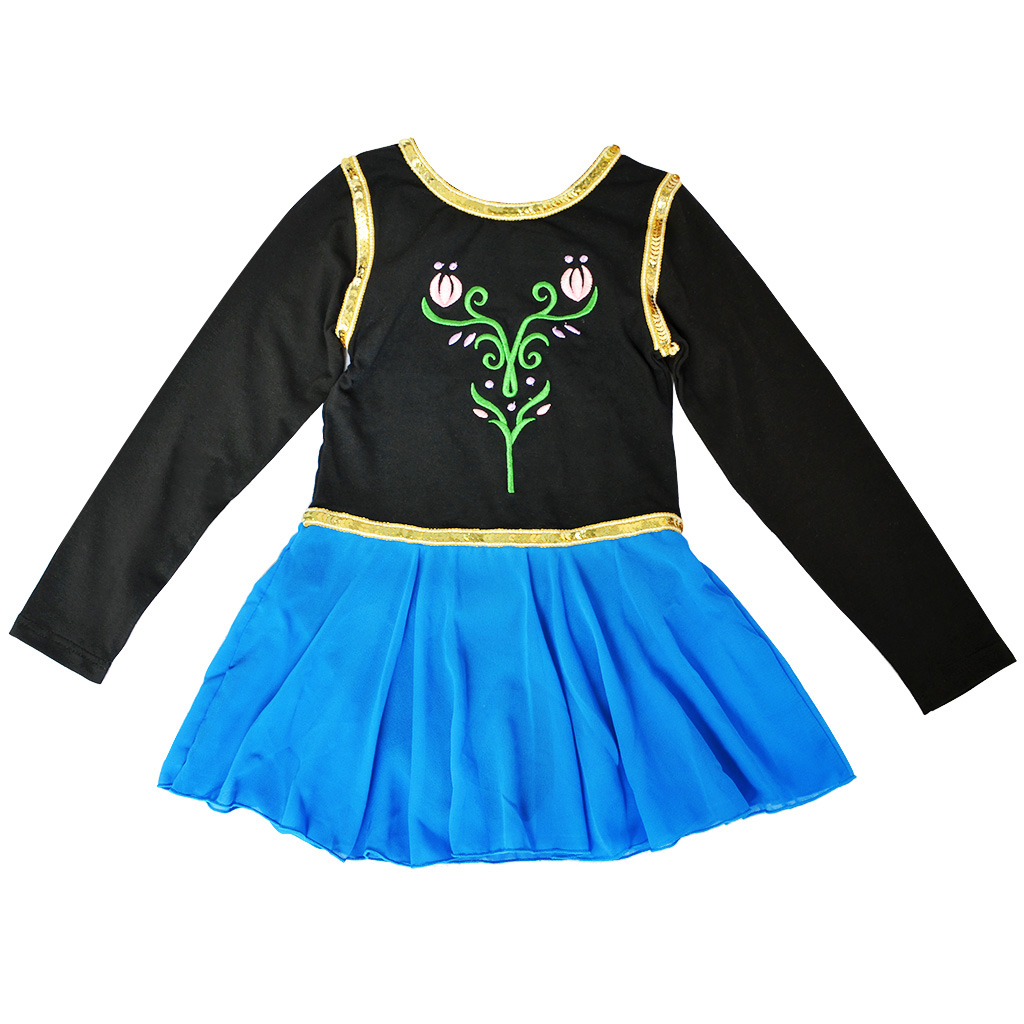 Girls Gymnastics Dance Leotard Skirt Skating Dress Kids Ballet Tutu