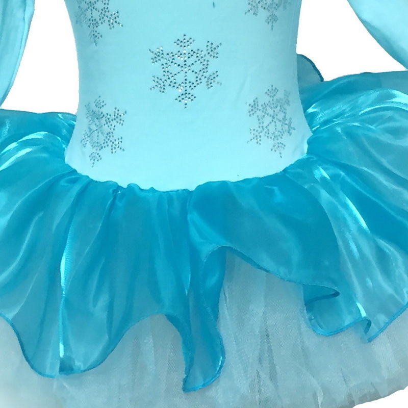 Girls Frozen Elsa Cosplay Ballet Dress Leotard Dancing Fancy Costume Performance eBay