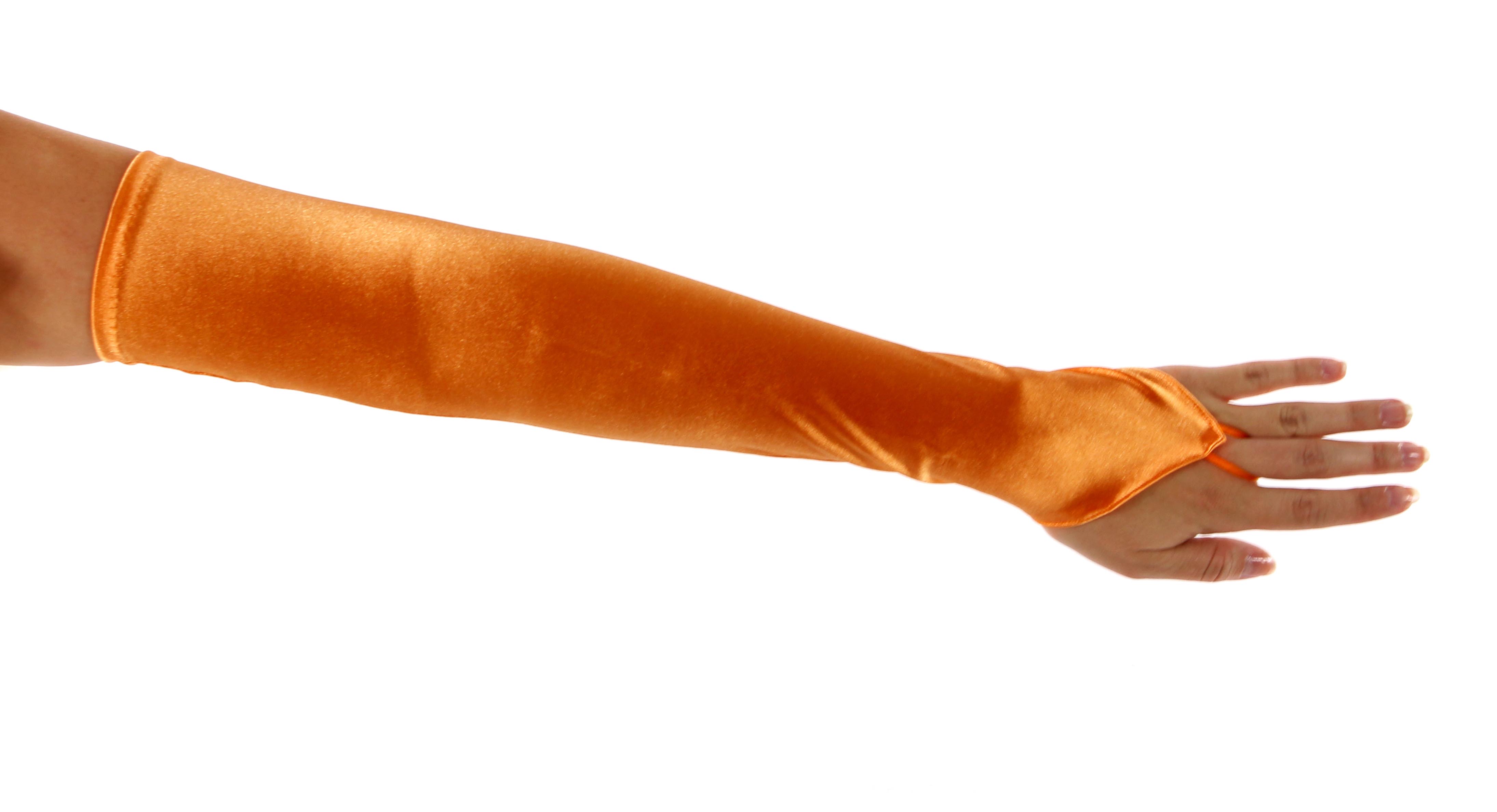 Dancing with the Moon Fingerless Satin Opera Length Gloves eBay