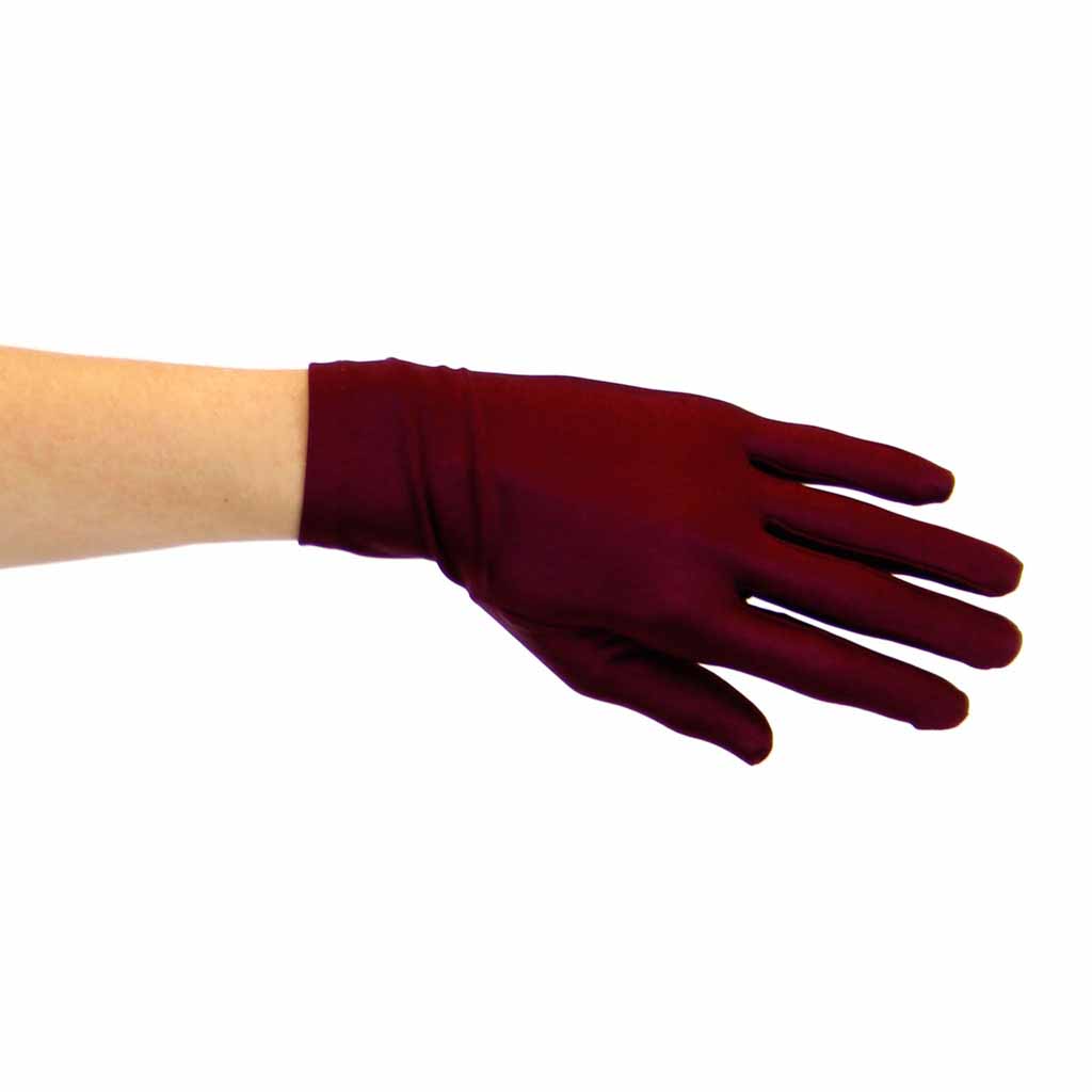 Duchess Matte Satin Wrist Length Gloves for Ladies