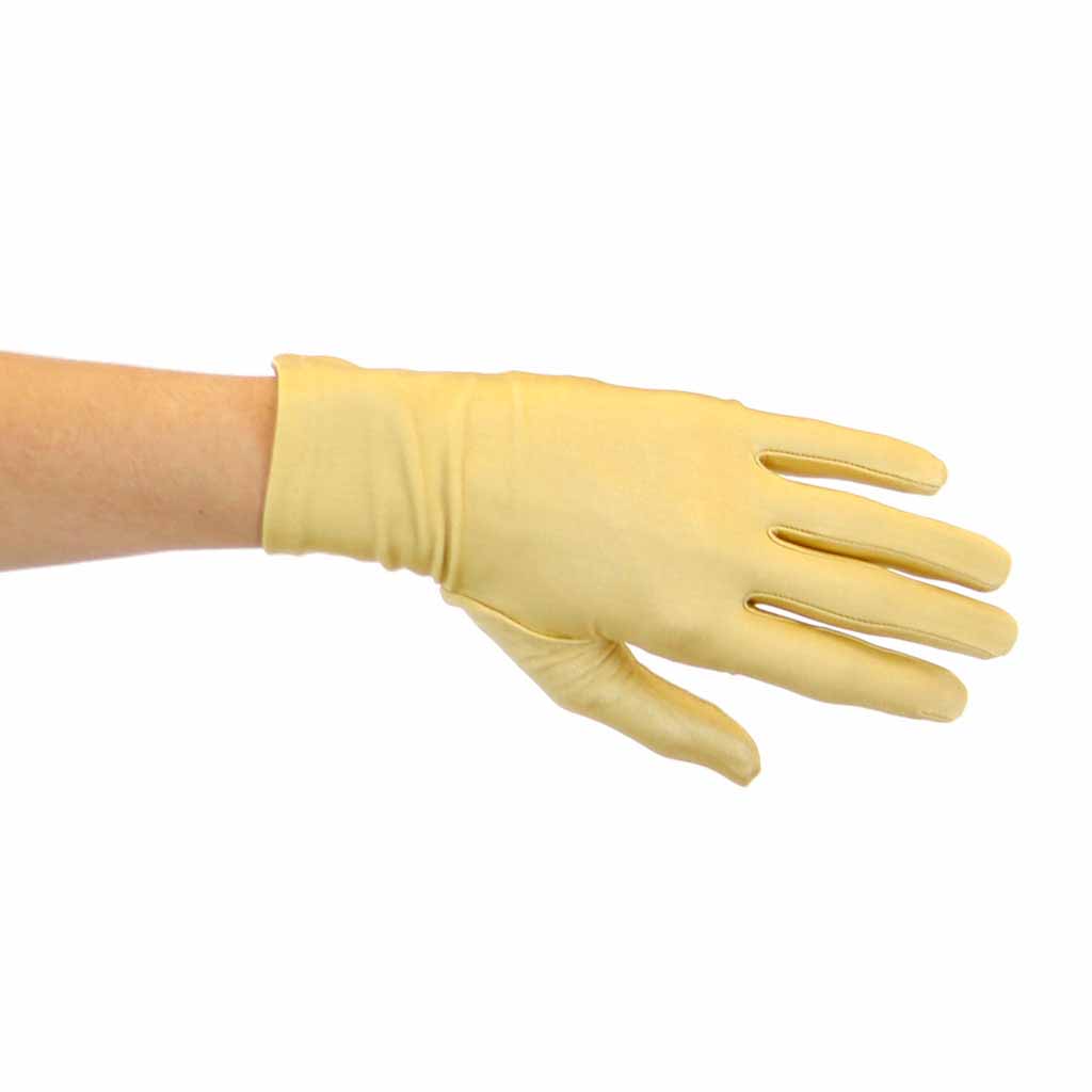 Duchess Matte Satin Wrist Length Gloves for Ladies