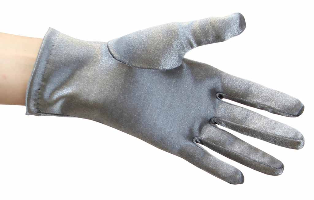 Shine On Satin Wrist Length Gloves