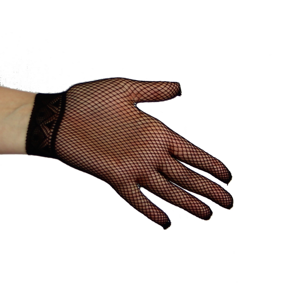 Lady of the Hour Stretchy Net Gloves