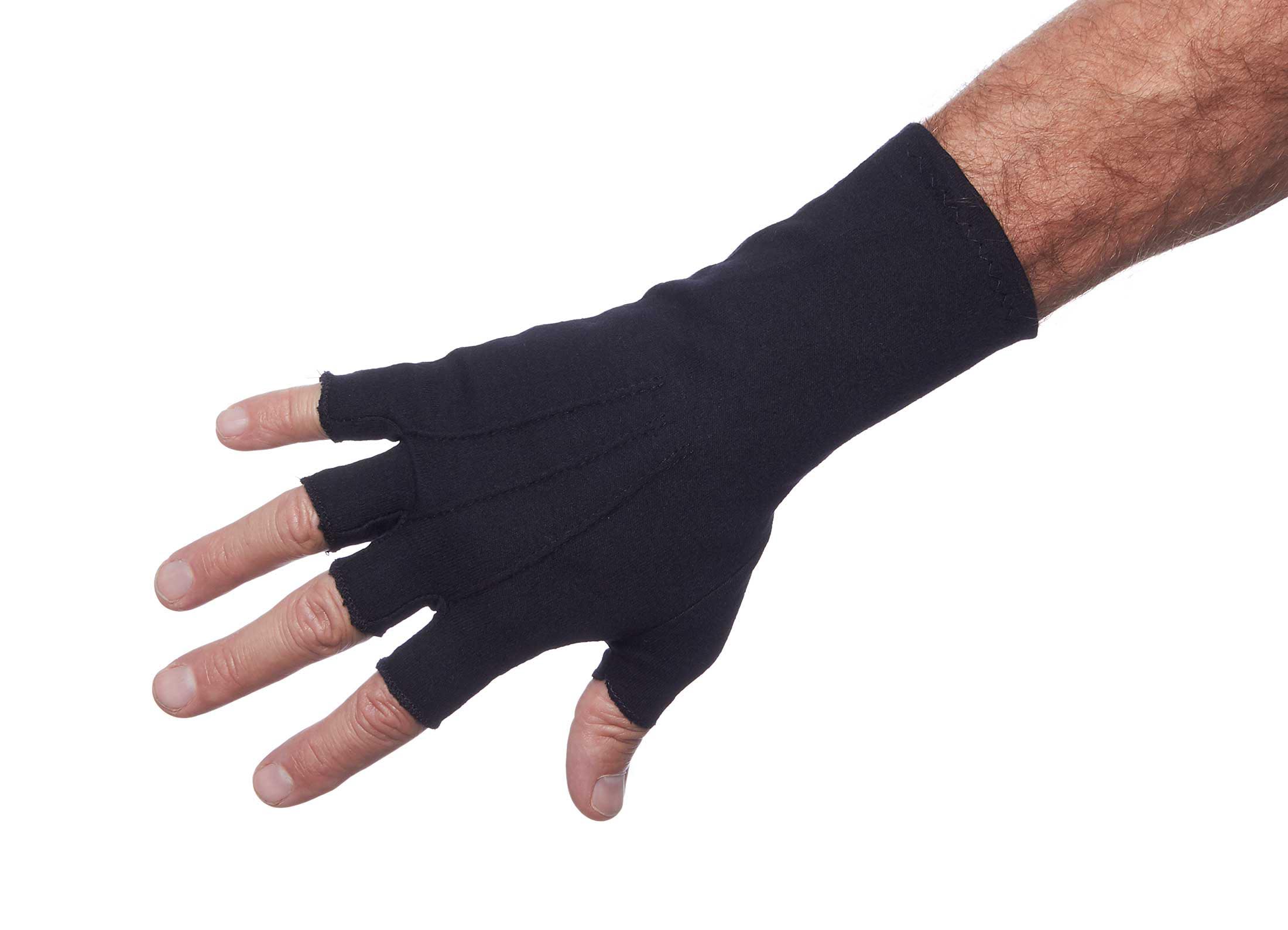 Big Ten Half Finger Wrist Length Cotton Gloves for Men eBay