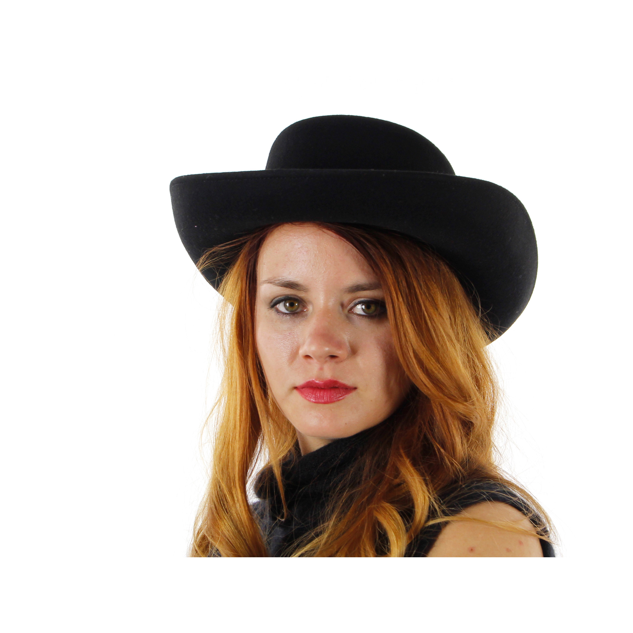 Jaunty Wool Gambler Hat For Women