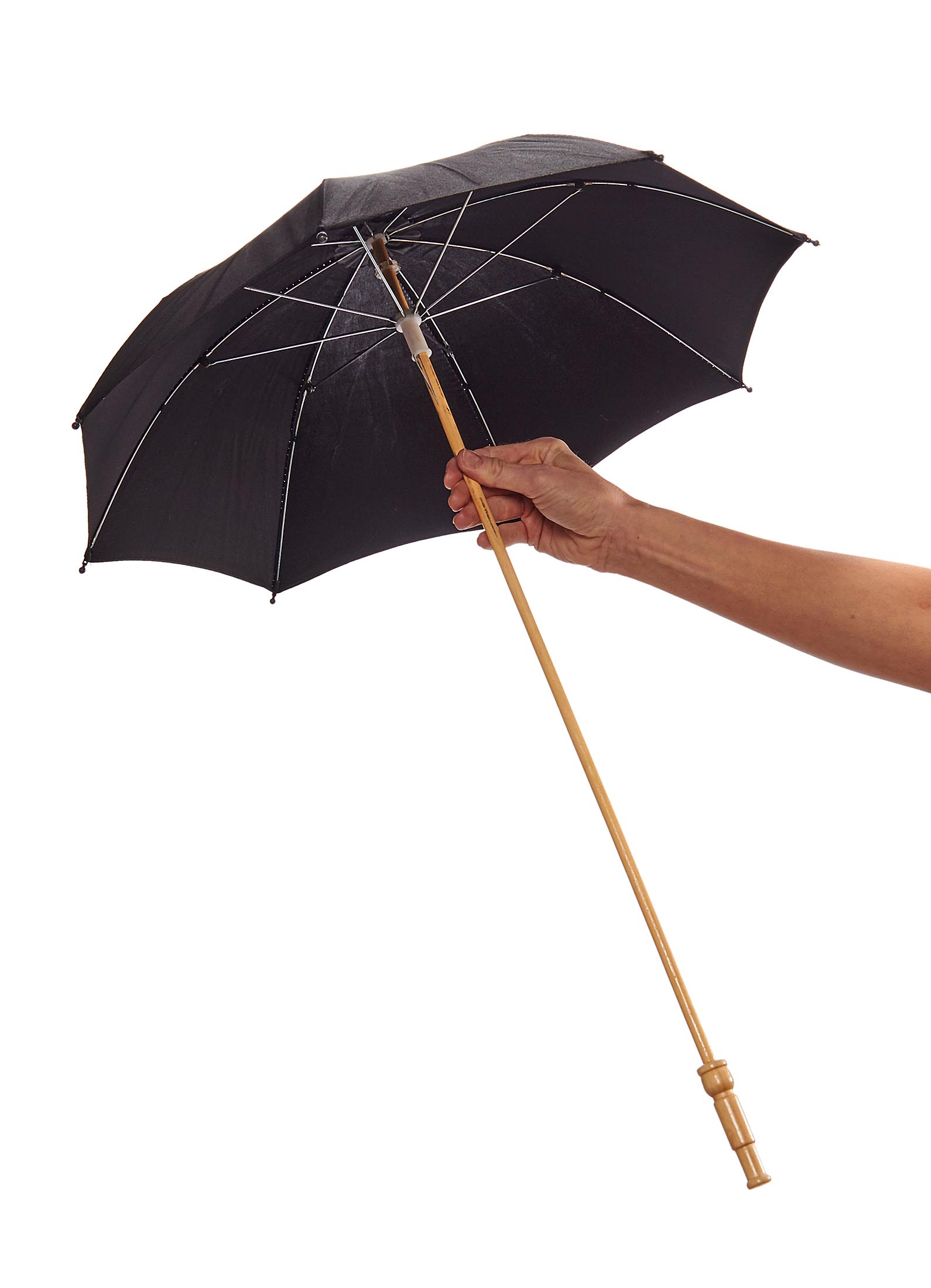 Dainty Duchess Parasol with Wooden Handle