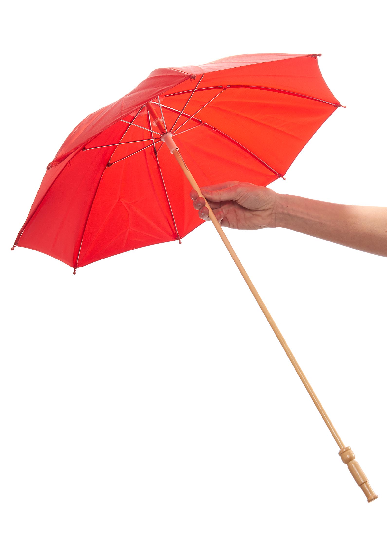 Dainty Duchess Parasol with Wooden Handle