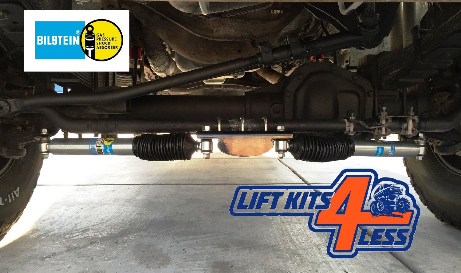19992004 Bilstein Dual Steering Stabilizer Ford F250/F350 Super Duty