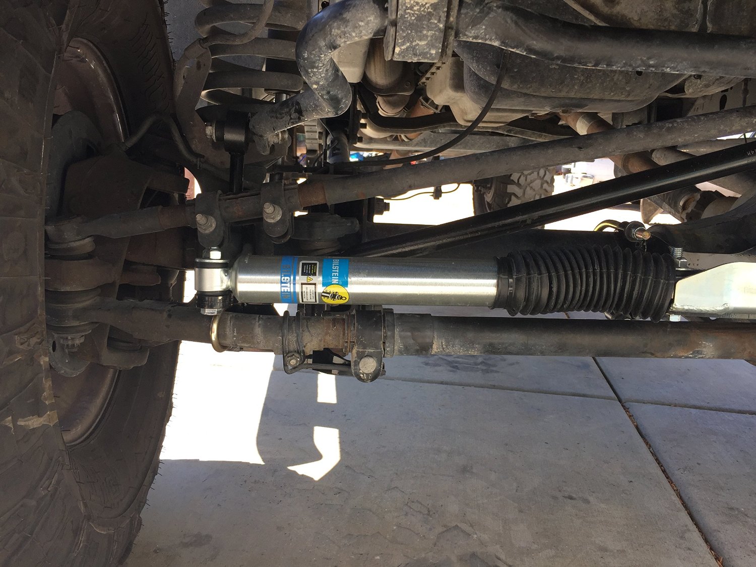 20052017 Bilstein Dual Steering Stabilizer Ford F250/F350 Super Duty Top Rated eBay
