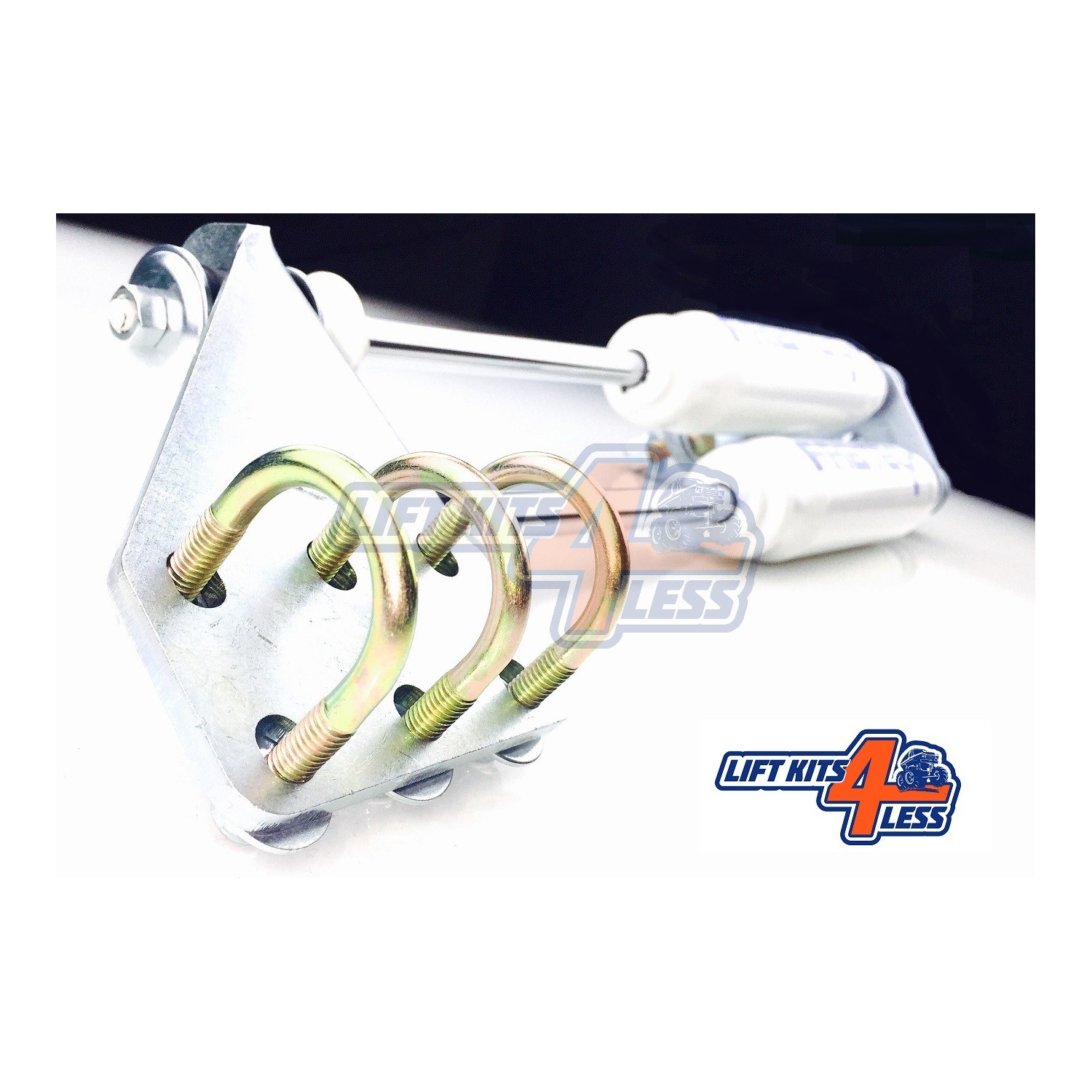 Fabtech Dual Steering Stabilizer 2WD 19992004 Ford F250/F350