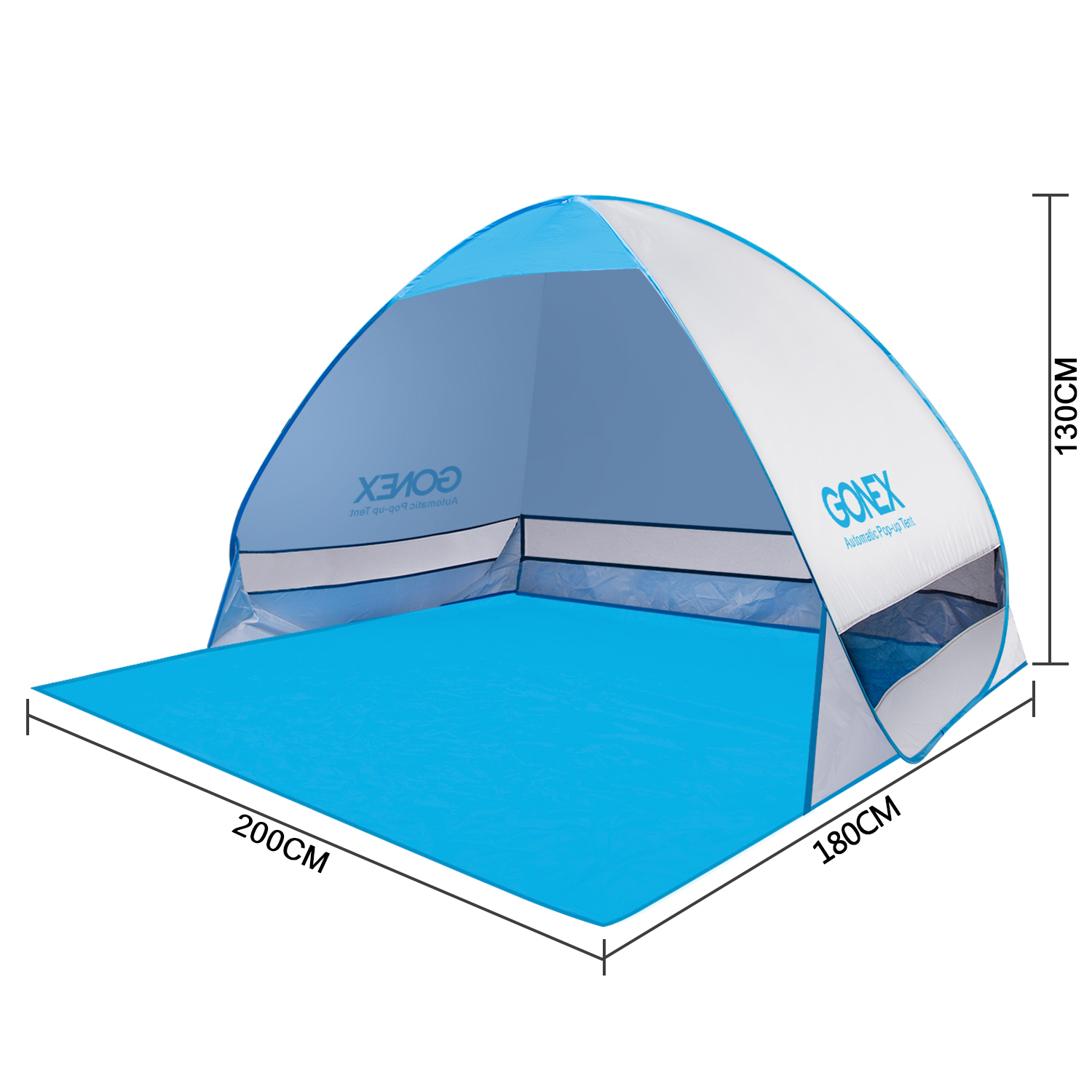 Outdoor Sport AnitUV Portable Beach Shelter Sun Shade Camping Beach