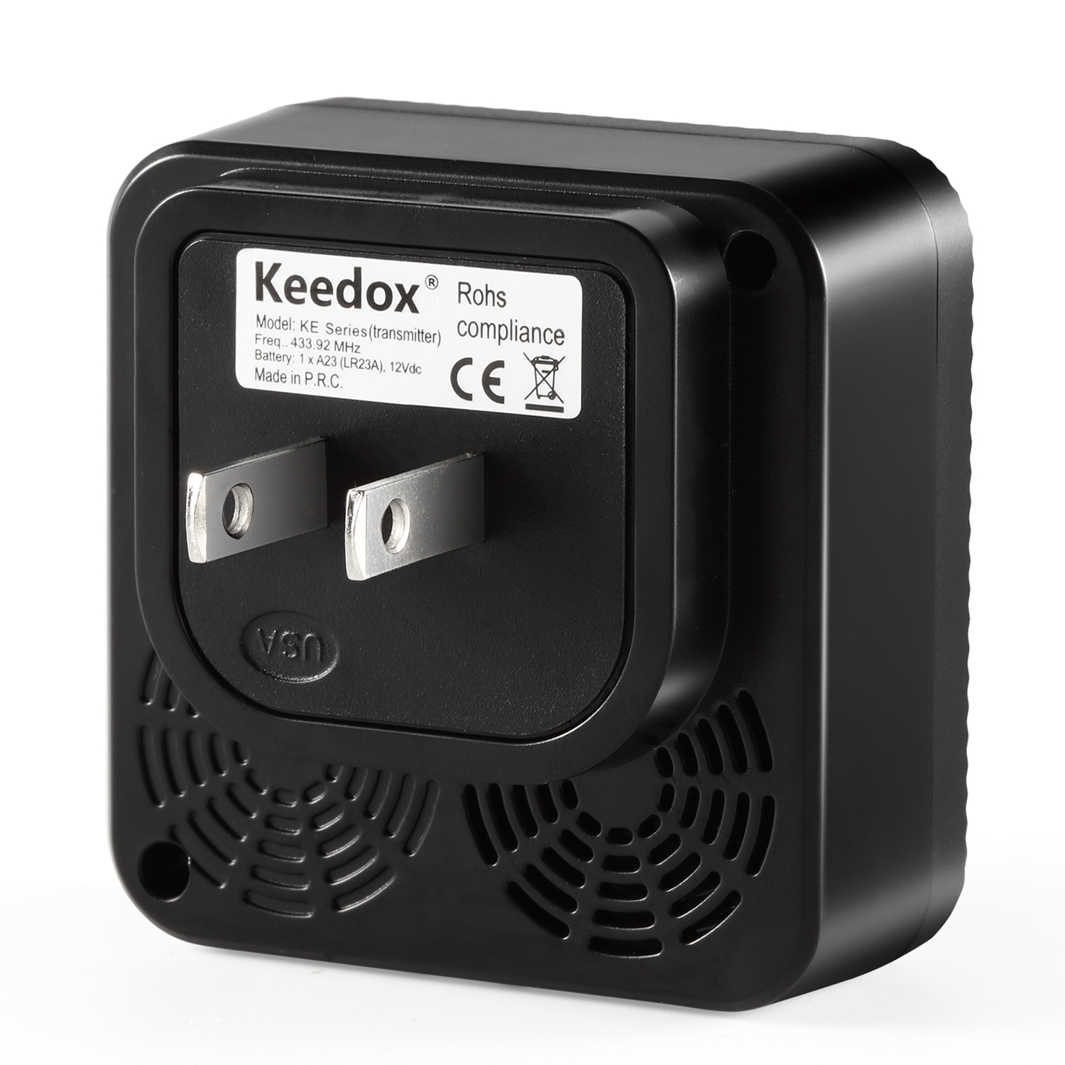 Wireless Door Bell Waterproof Cordless 52 Tunes 500FT Range Digital