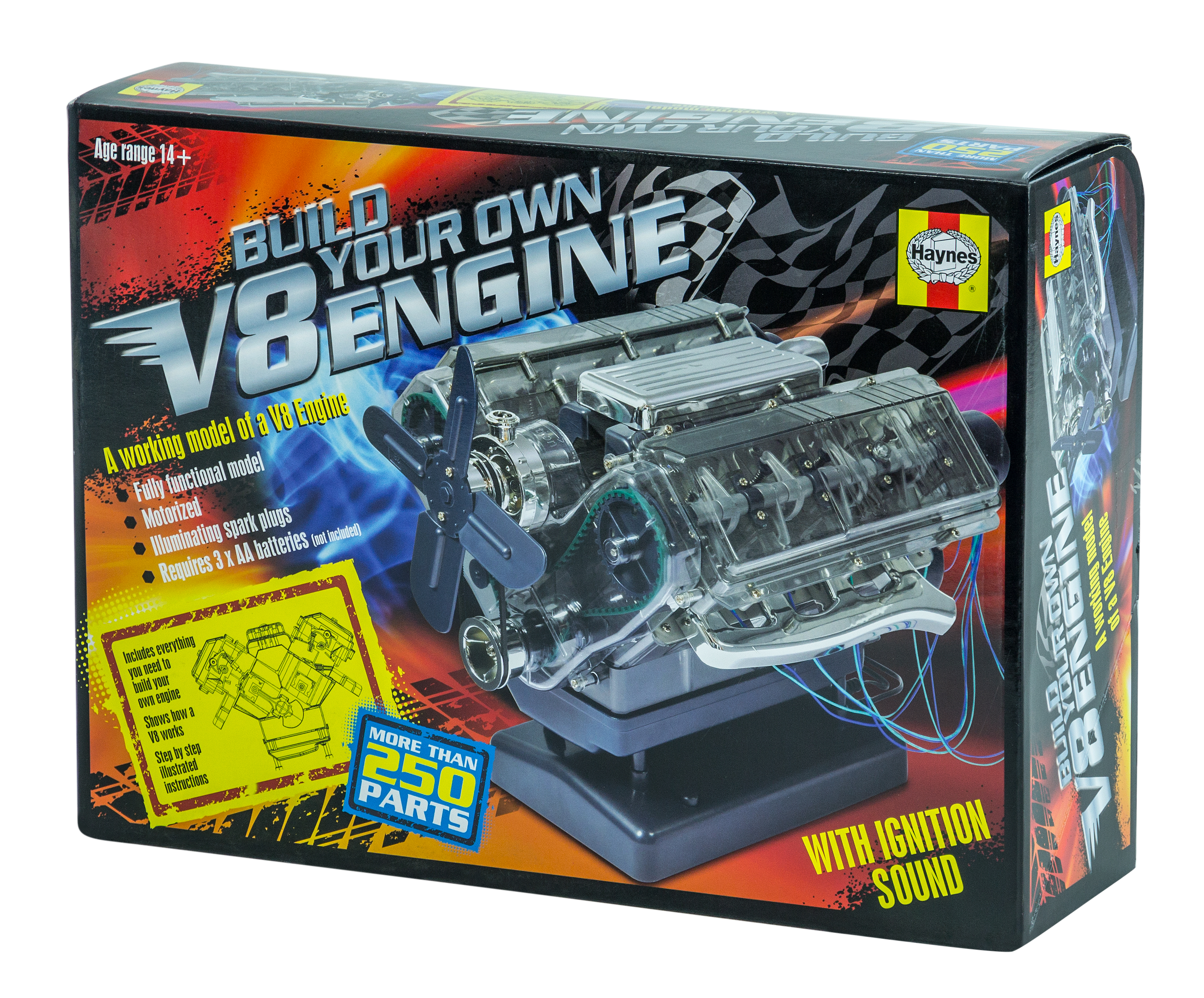 Haynes Automotive Build Your Own V8 Engine DIY Twin Overhead Cam Model