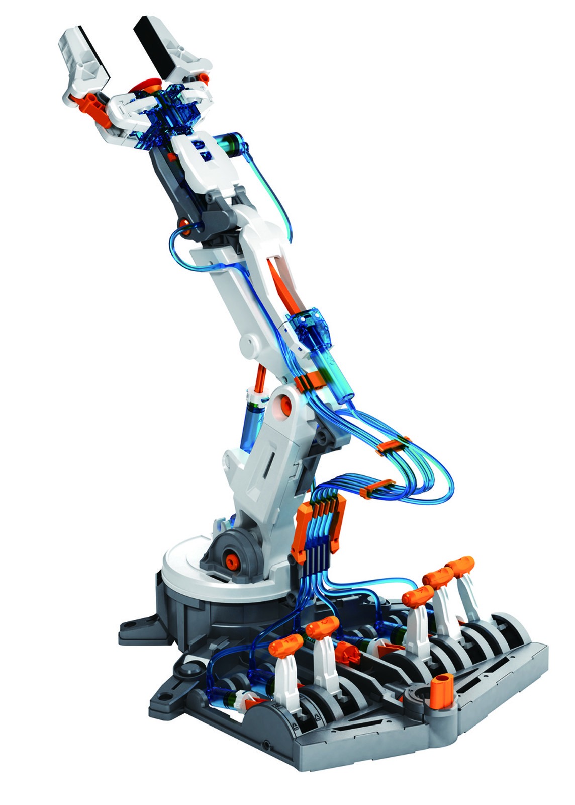 Hydraulic Robotic Arm DIY Science Kit is Water Powered with No