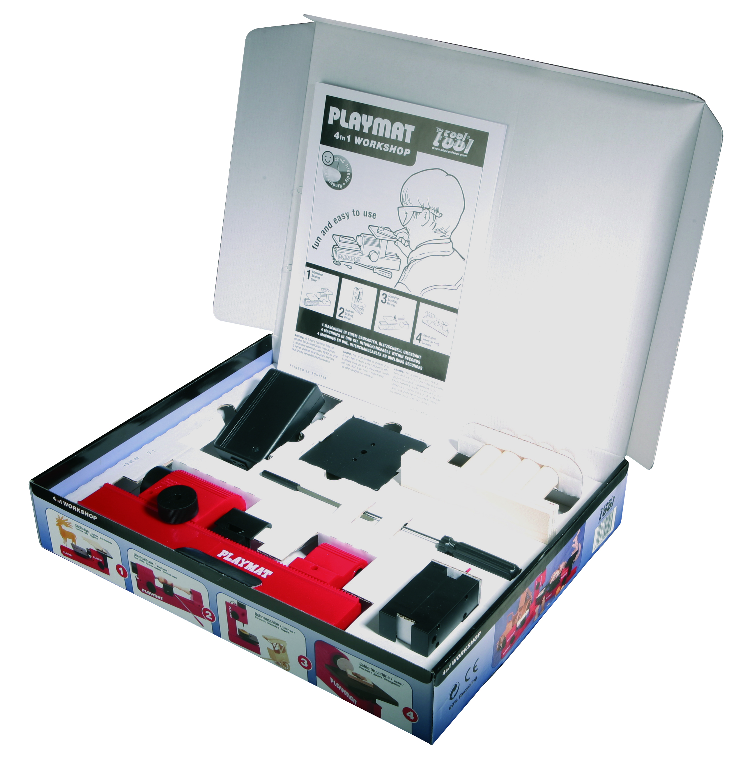 The Cool Tool Playmat 4 in 1 Child Friendly Working Jigsaw eBay