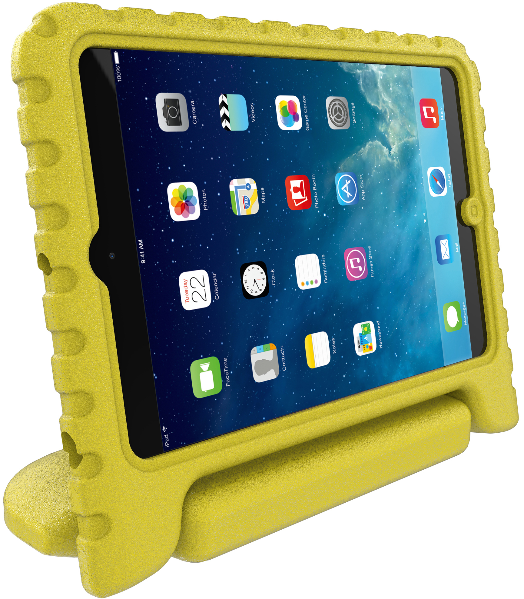 Stalion®Safe Shockproof Foam Kids Case with Handle for Apple iPad 2 3 4
