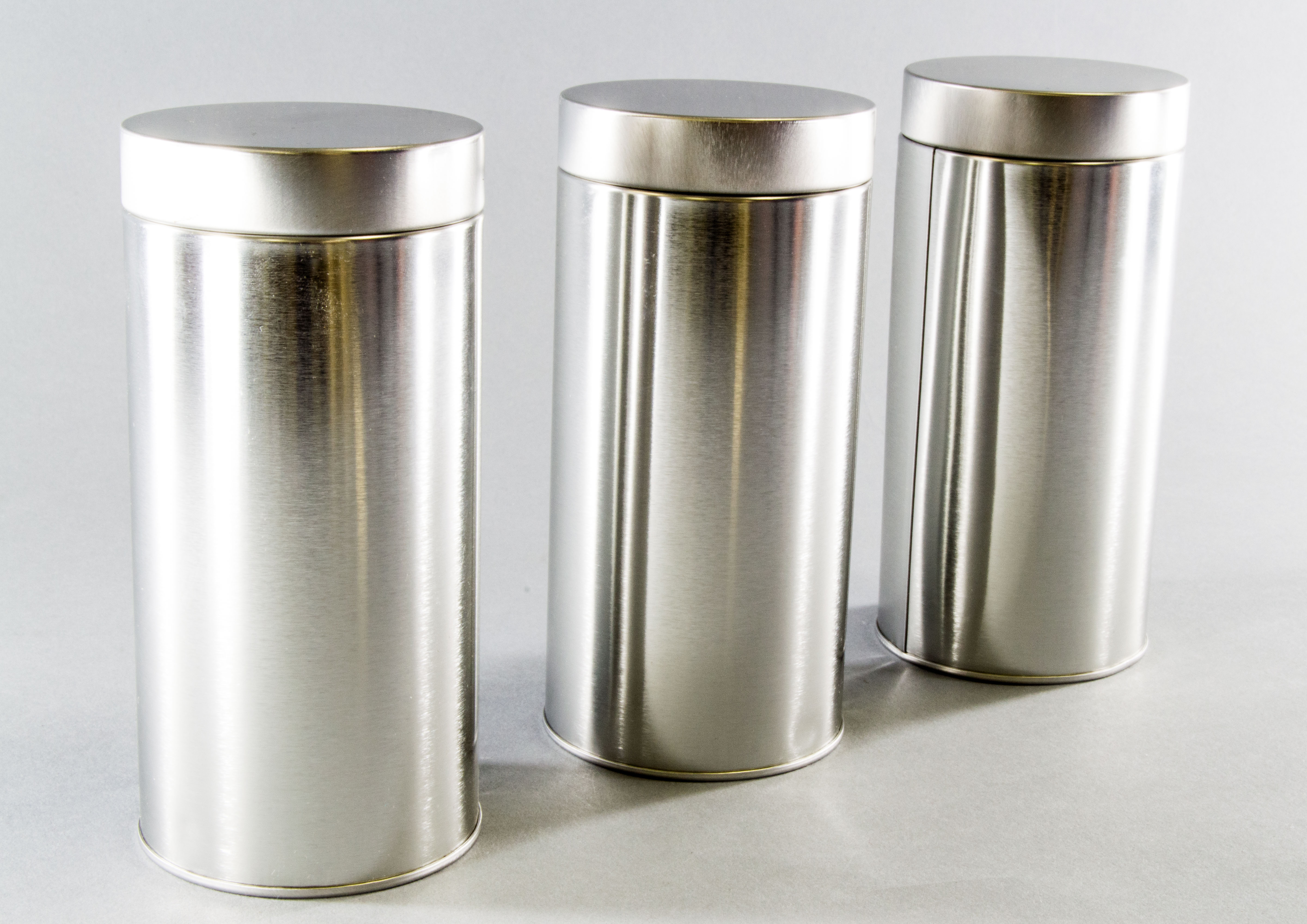 6" Tall Tea Tin with Airtight Lids 3 Pack eBay