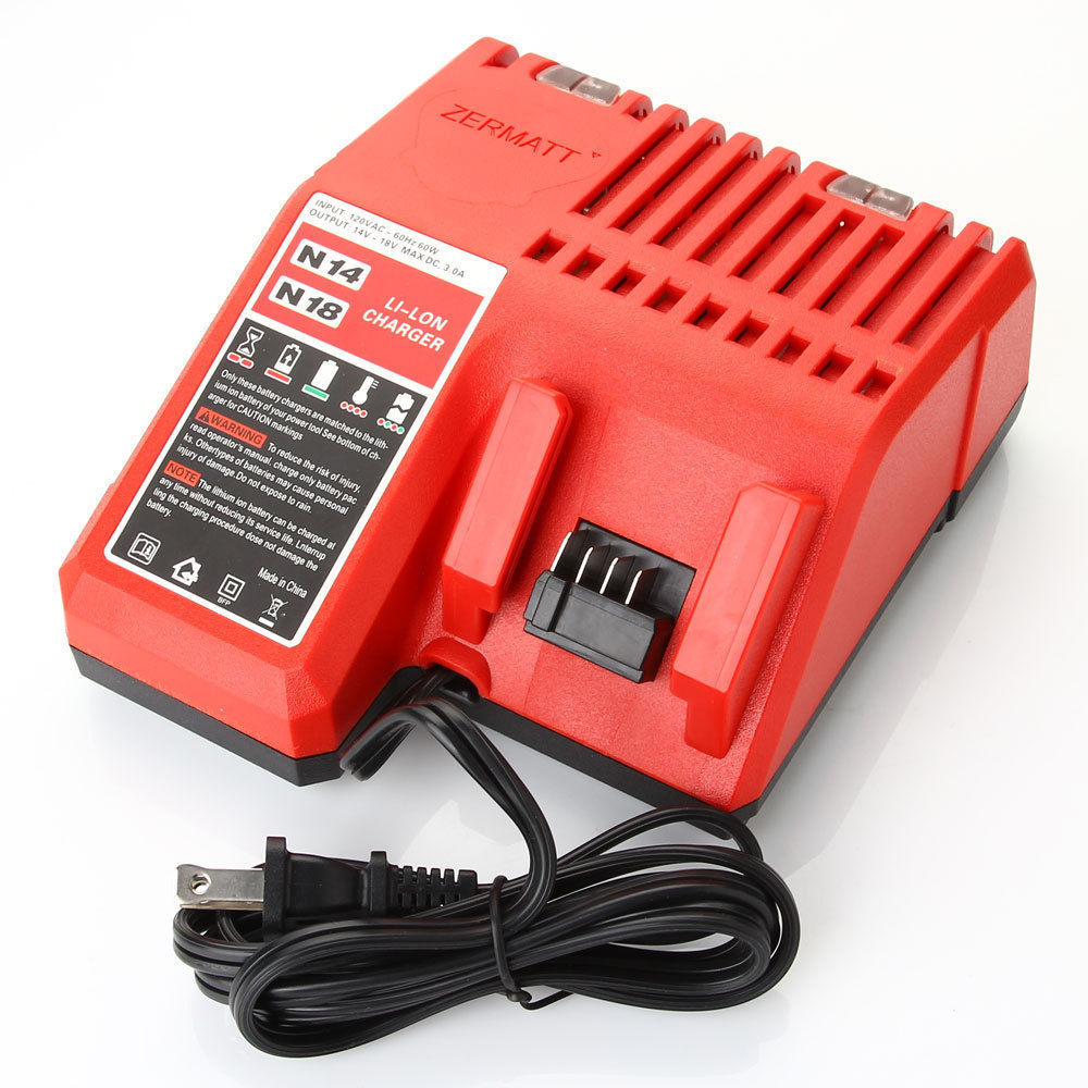 Charger for MILWAUKEE M18 14V18V Lithium Ion Battery US standard 60W