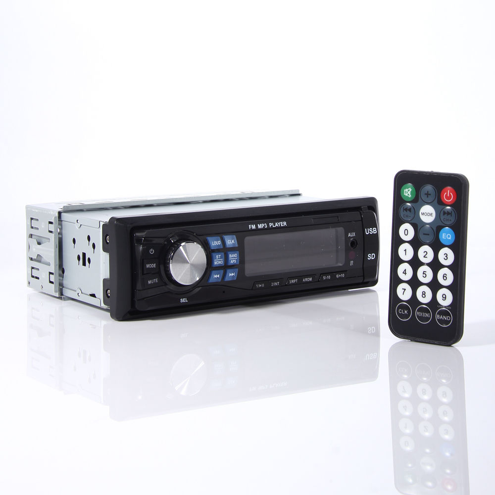 Car Audio Stereo in Dash FM Receiver with MP3 Player USB SD Input Aux