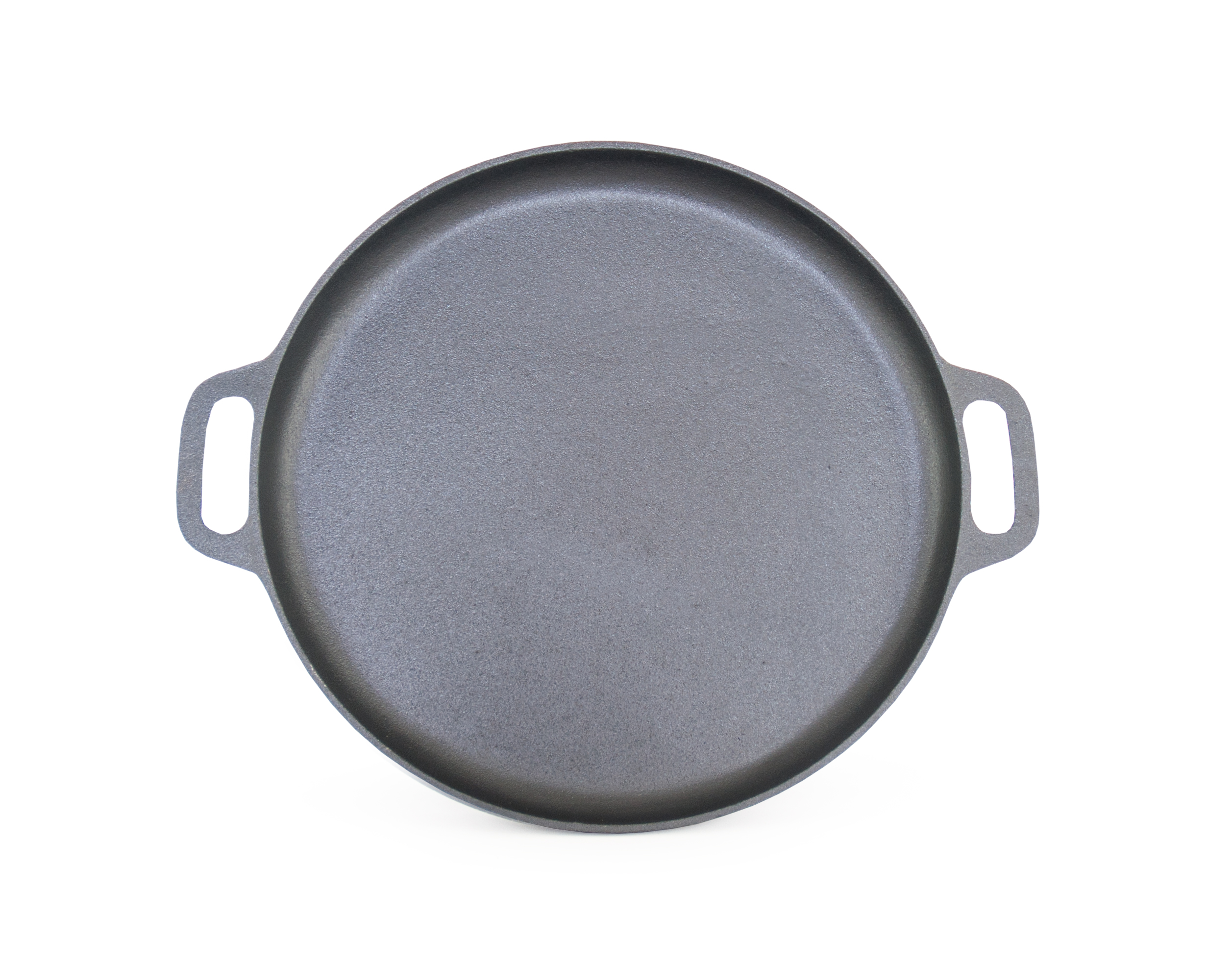 ForHauz PreSeasoned CastIron Round Cookware Griddle Pizza Pan 14 Inch