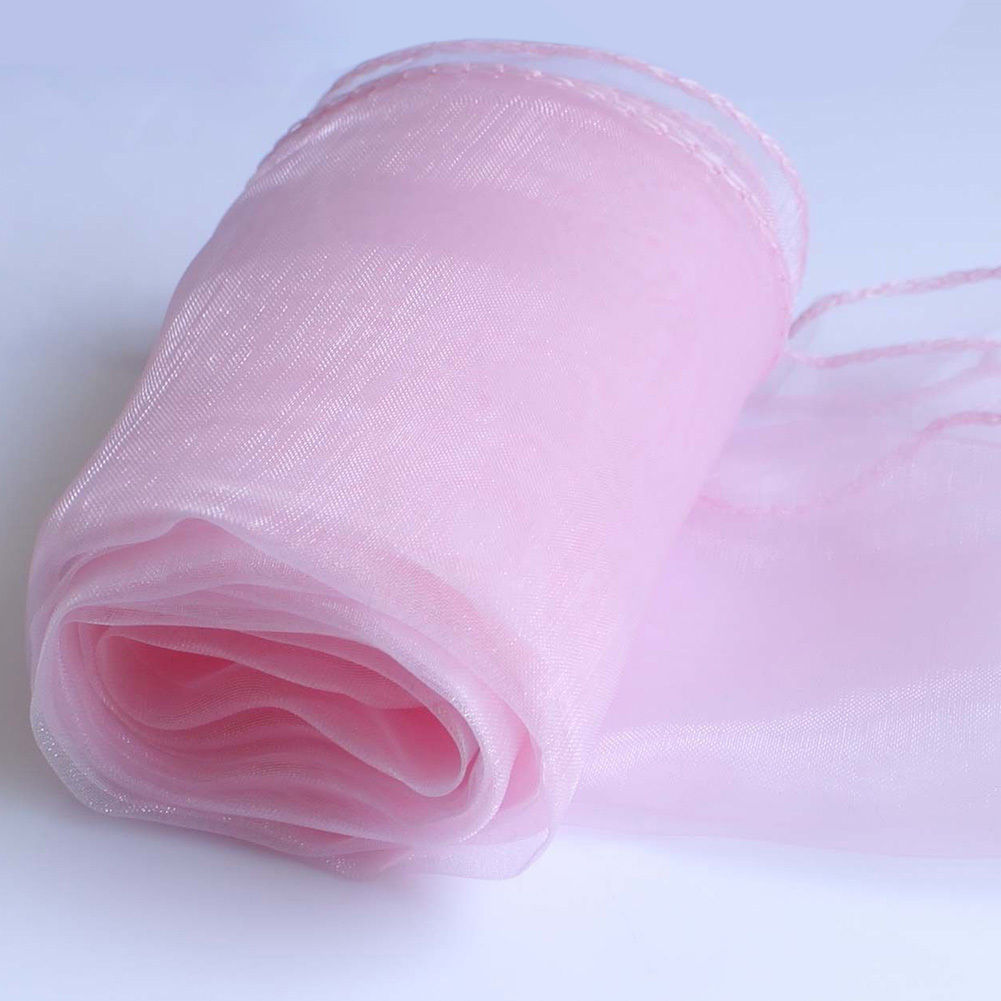 Lot 10Pcs Sheer Organza Table Runner Wedding Party Banquet Decoration