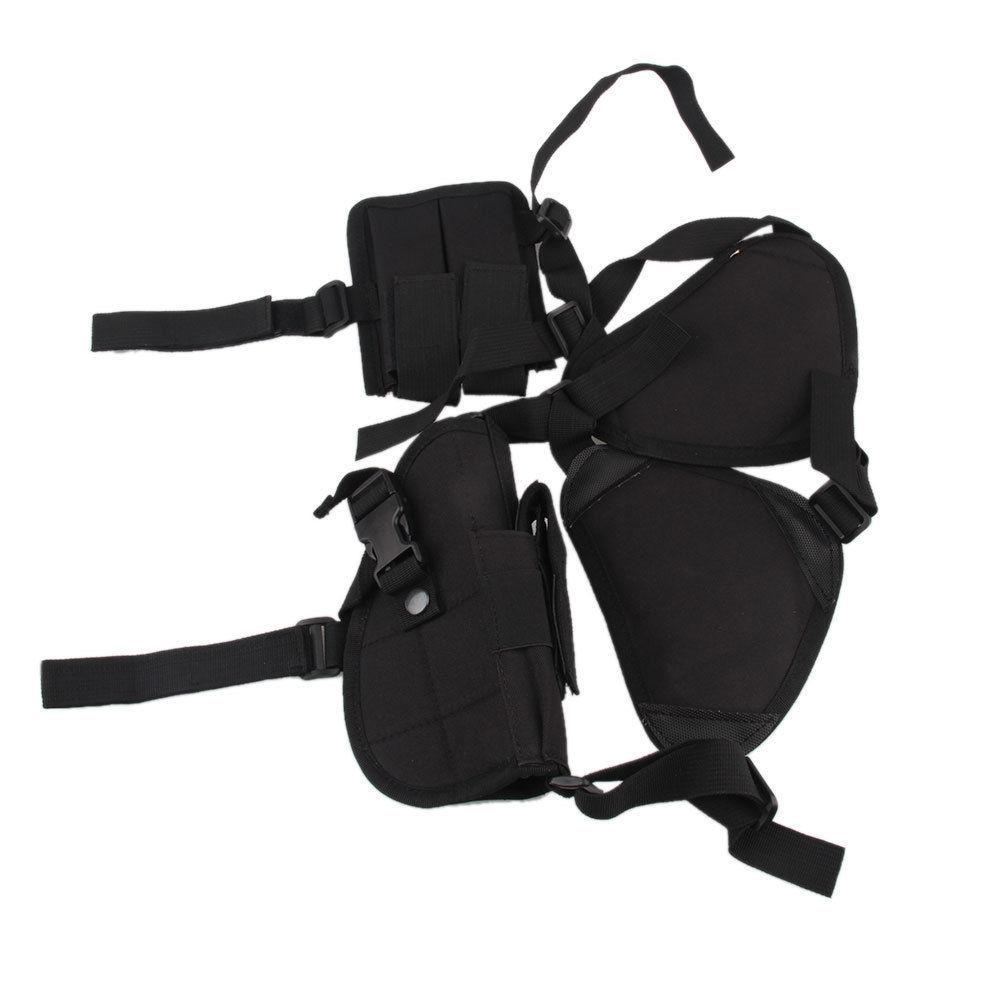 Adjustable Horizontal Tactical Shoulder Outdoor Backpack Holster w