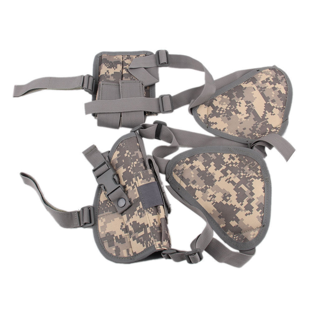 Adjustable Horizontal Tactical Shoulder Outdoor Backpack Holster w