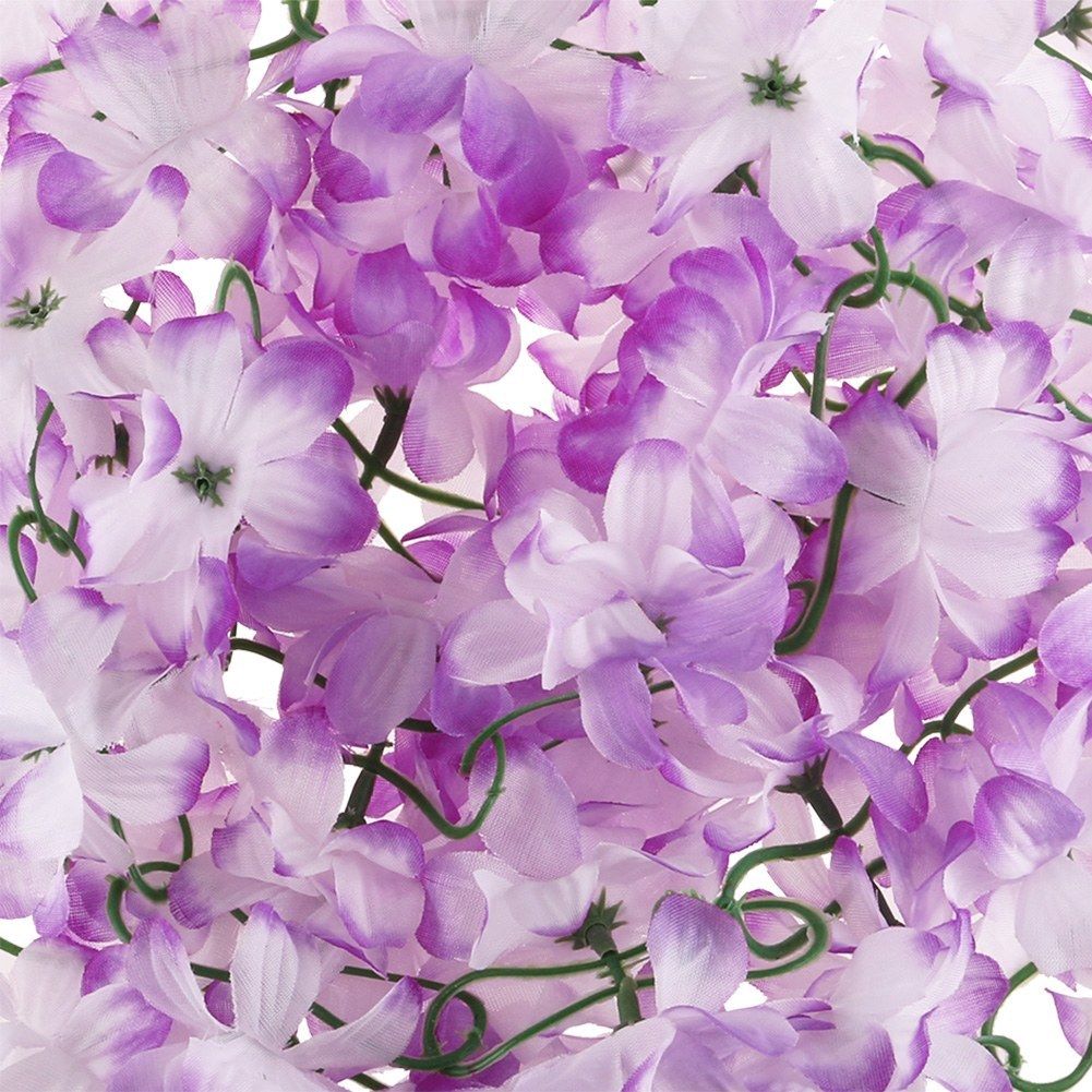 6.56ft Artificial Silk Azalea Flower Vine Leaves Plants Garland Wedding