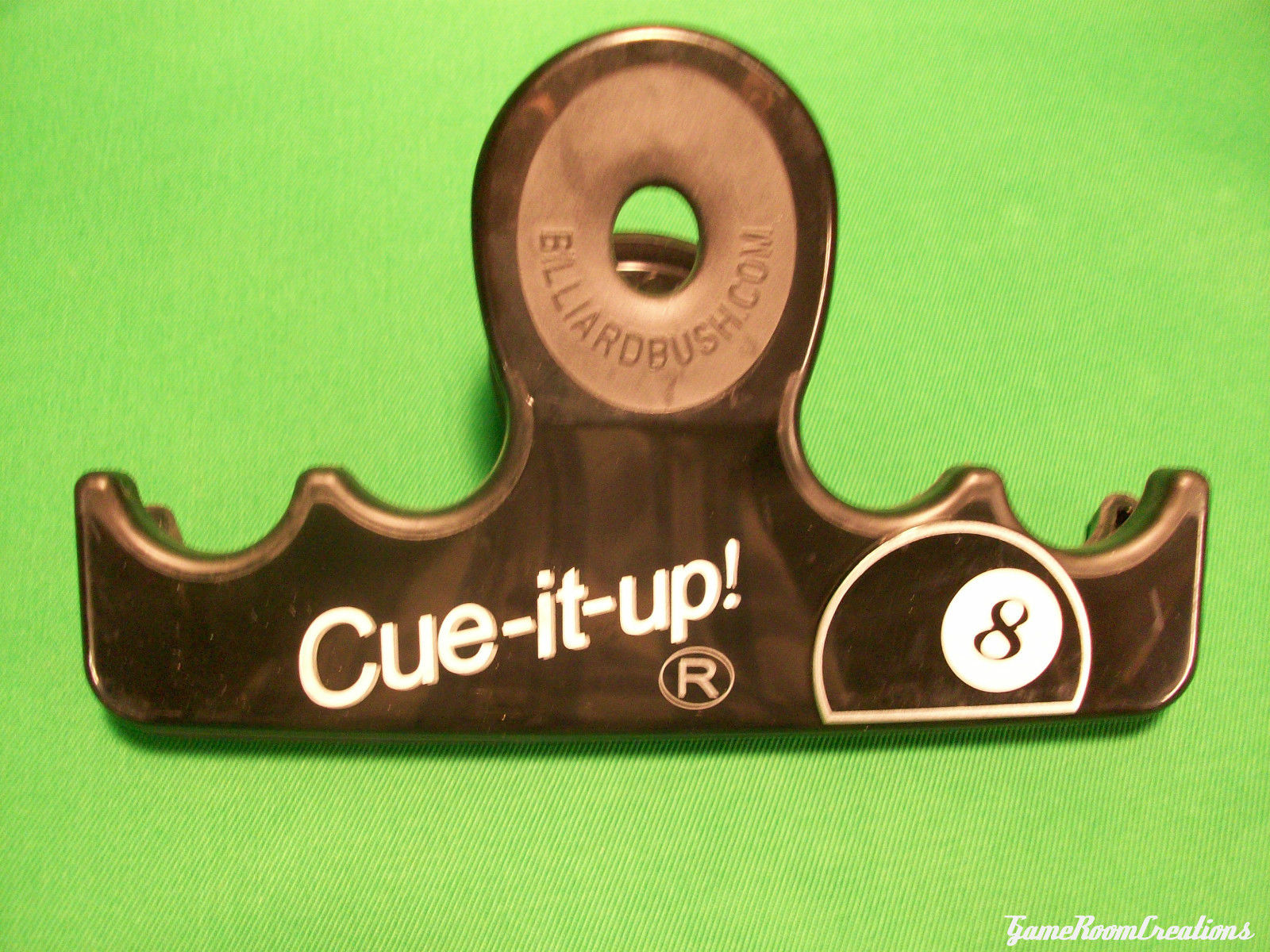 New Improved CueItUp Cue Clip Caddy Pool Cue Holder Holds 4 Cues