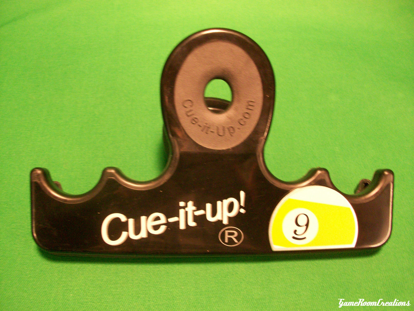 New Improved CueItUp Cue Clip Caddy Pool Cue Holder Holds 4 Cues