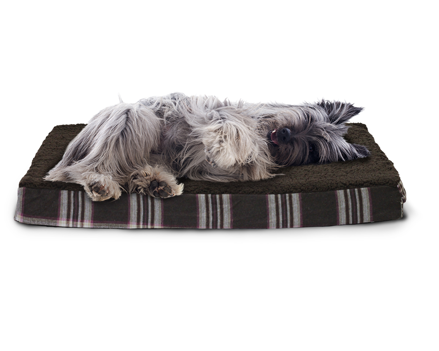 FurHaven Pet Nap Pet Bed Deluxe EggCrate Orthopedic Mat Pet Bed Dog