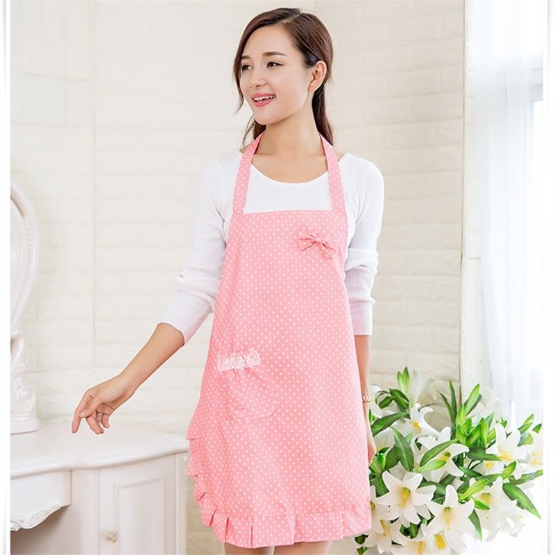 Aprons Women Cute Restaurant Fashion Kitchen Dress Floral Cotton New eBay