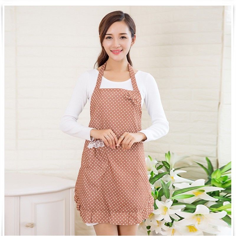 Aprons Women Cute Restaurant Fashion Kitchen Dress Floral Cotton New eBay