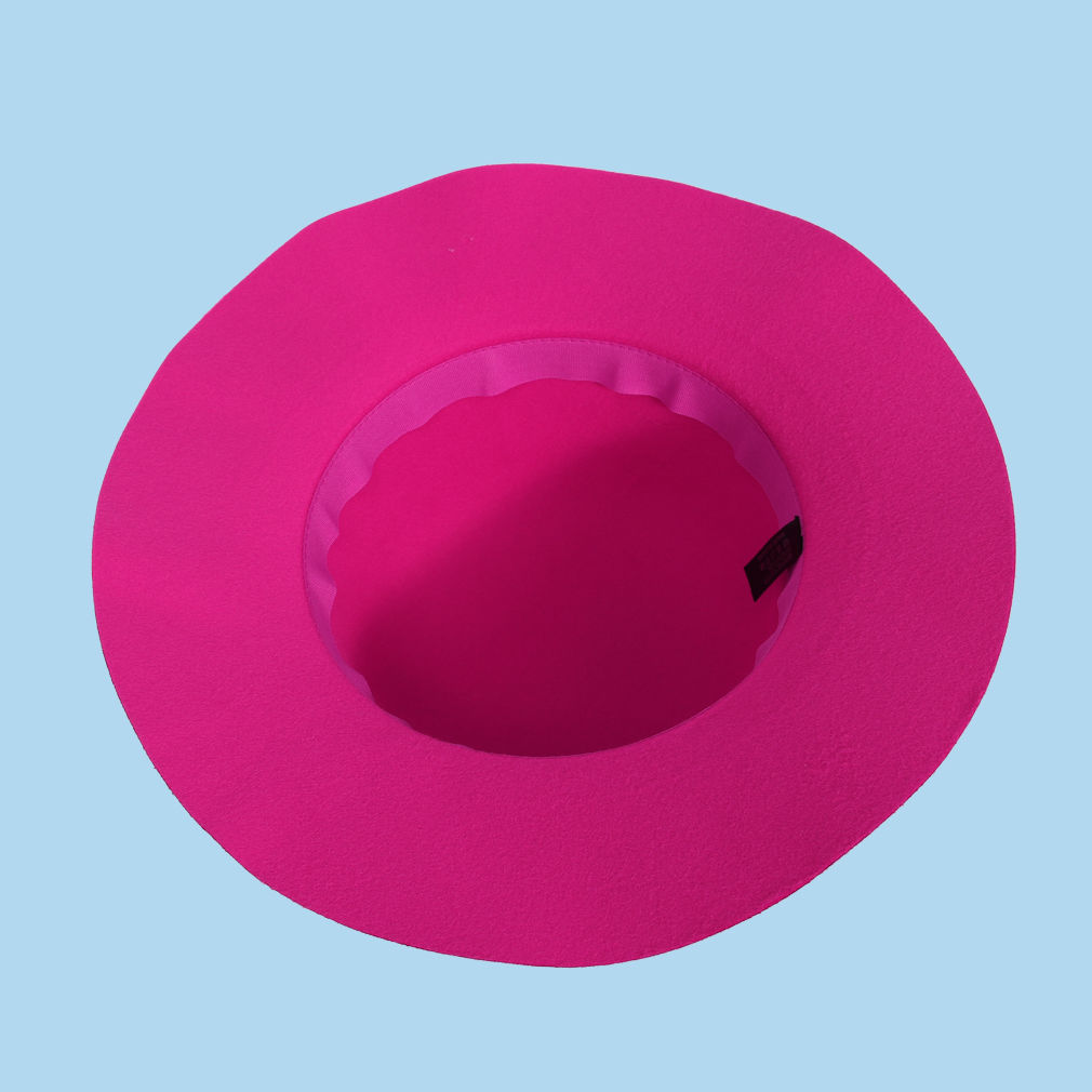 JJ's House Women's Fancy Wide Brim Organza Cocktail Kentucky Derby Sun Hats Floppy Hats Church Hats 2025 - Red