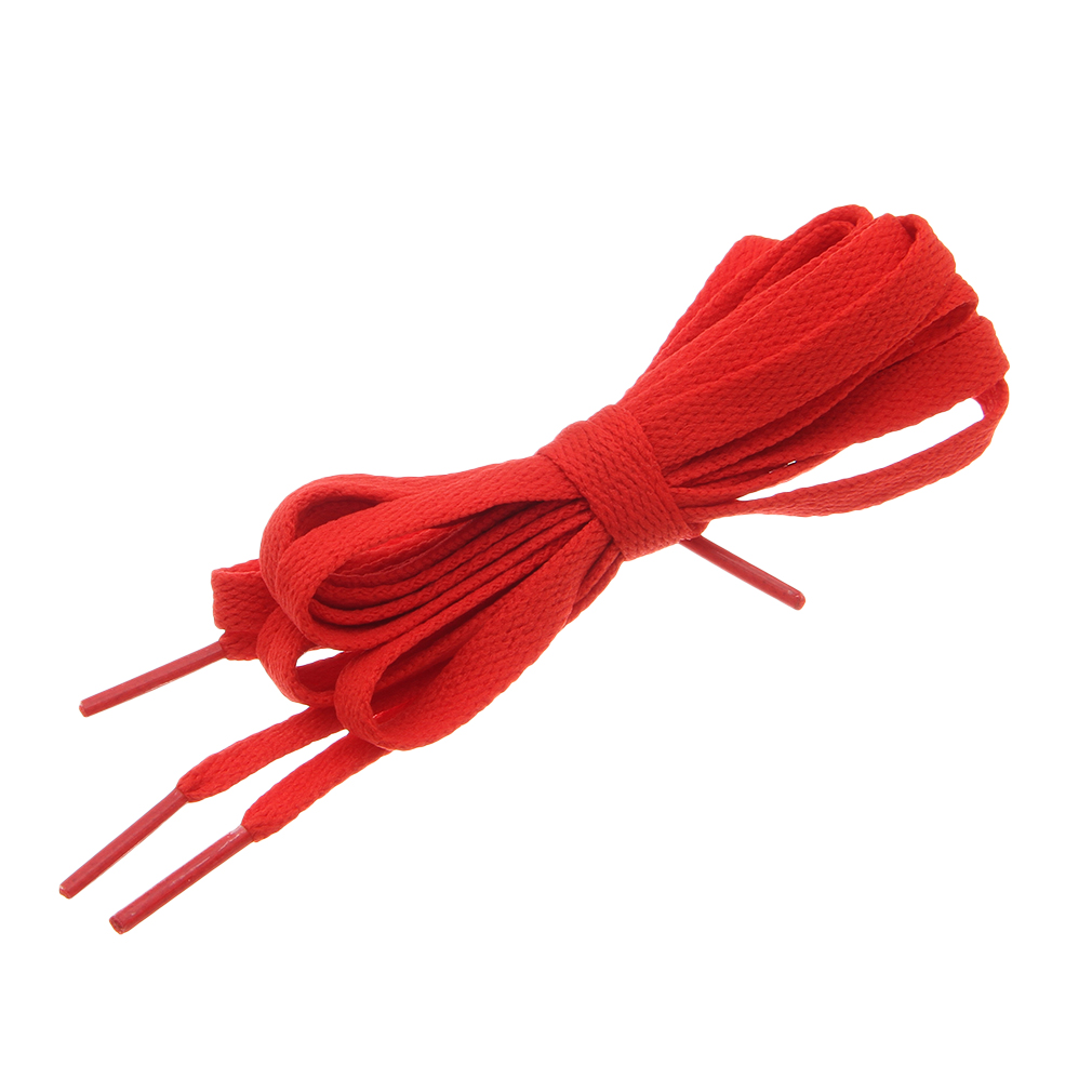 120cm Flat Coloured Shoe Laces Shoelaces Football Boots Trainer Shoes DIY eBay