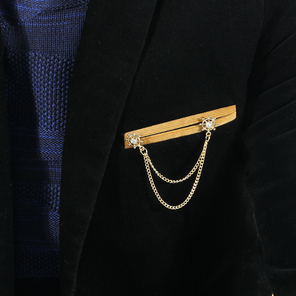 chain with suit and tie